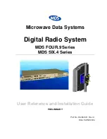 Microwave Data Systems FOUR.9 Series User Reference And Installation Manual предпросмотр