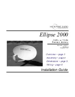 Microwave Radio Communications Ellipse 2000 Installation Manual preview