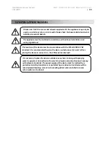 Preview for 20 page of MICROWELL DRY 300 Installation And User Manual