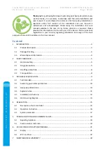 Preview for 2 page of MICROWELL HP 1000 GREEN Installation And User Manual