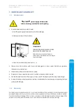 Preview for 39 page of MICROWELL HP 1000 GREEN Installation And User Manual