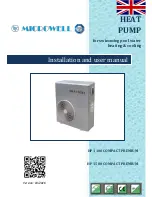 MICROWELL HP 1100 COMPACT PREMIUM Installation And User Manual preview