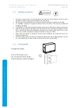 Предварительный просмотр 8 страницы MICROWELL HP 1100 Installation And User Manual