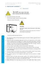 Предварительный просмотр 30 страницы MICROWELL HP 1100 Installation And User Manual