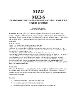 Preview for 1 page of microZOTL MZ2 User Manual