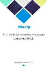 Micsig ATO1000 Series User Manual preview