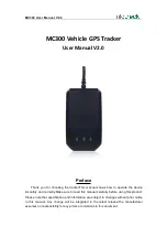 Предварительный просмотр 1 страницы Mictrack MC300 User Manual