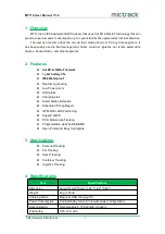 Preview for 3 page of Mictrack MT710 User Manual