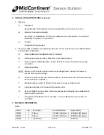 Предварительный просмотр 2 страницы Mid-Continent Instrument MD420 Series Service Bulletin