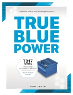 Mid-Continent Instruments TRUE BLUE POWER 6430017-2 Manual preview