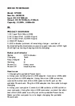 Preview for 2 page of Mid Ocean Brands MO9355 User Manual