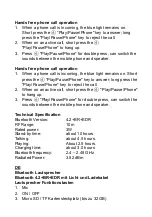 Preview for 4 page of Mid Ocean Brands MO9609 User Manual