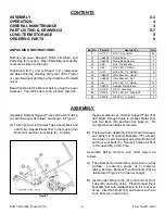 Preview for 2 page of MID WEST PRODUCTS HDT-38B Owner'S Manual And Parts List