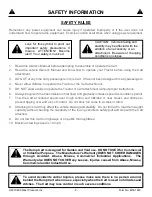 Preview for 2 page of MID WEST PRODUCTS HT-10LRTA Owner'S Manual And Parts List