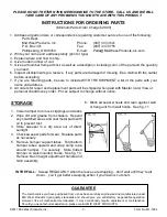 Preview for 7 page of MID WEST PRODUCTS MH-4451 Owner'S Manual And Parts List