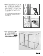 Предварительный просмотр 10 страницы Mid-West kennel K9644 Assembly Instructions Manual