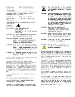 Preview for 3 page of Mid-West Model 220 Installation And Maintenance  Instruction