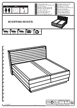 MID.YOU BOXSPRING MONETA 0840001903 Assembly Instructions Manual preview