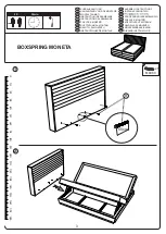 Предварительный просмотр 3 страницы MID.YOU BOXSPRING MONETA 0840001903 Assembly Instructions Manual