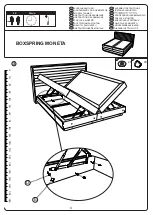 Предварительный просмотр 4 страницы MID.YOU BOXSPRING MONETA 0840001903 Assembly Instructions Manual