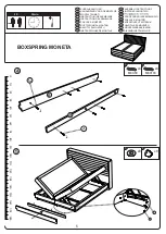 Предварительный просмотр 5 страницы MID.YOU BOXSPRING MONETA 0840001903 Assembly Instructions Manual