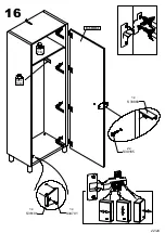 Предварительный просмотр 22 страницы MID.YOU FRTS711 Assembling Instruction