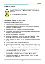 Preview for 9 page of Midas Touch MTA-3080 User Manual