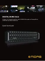 Midas Digital Snake DL32 Quick Start Manual preview