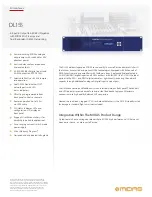 Preview for 1 page of Midas DL153 Specifications