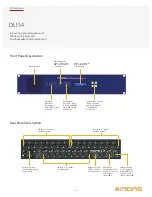 Preview for 2 page of Midas DL154 Brochure & Specs