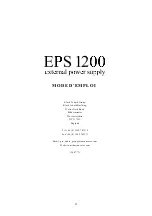 Preview for 13 page of Midas EPS 1200 Operator'S Manual