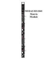 Preview for 31 page of Midas HERITAGE 1000 Operator'S Manual