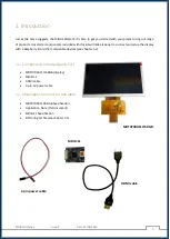 Preview for 4 page of Midas MDT0700A11OS-RGBHDMI-KIT1 Manual