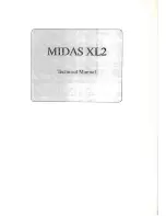 Preview for 1 page of Midas XL2 Technical Manual