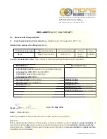 Preview for 5 page of Midas XL42 Operator'S Manual