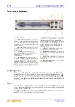 Preview for 238 page of Midas XL8 Operator'S Manual