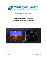 Preview for 1 page of Midcontinent MD302 Series Installation Manual And Operating Instructions