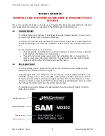 Preview for 21 page of Midcontinent MD302 Series Installation Manual And Operating Instructions