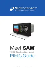 Preview for 1 page of Midcontinent SAM MD302 Pilot'S Manual