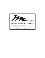 Preview for 38 page of Middle Atlantic Products C3 1-bay Instruction Sheet