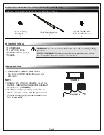 Предварительный просмотр 4 страницы Middle Atlantic Products DWR/SR Series Instruction Sheet