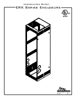 Preview for 1 page of Middle Atlantic Products ERK Series Instruction Sheet