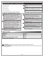 Предварительный просмотр 2 страницы Middle Atlantic Products L5 23" w / Presenters Panel Instruction Sheet