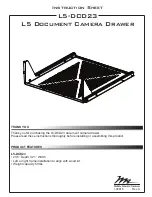 Preview for 1 page of Middle Atlantic Products L5-DCD23 Instruction Sheet