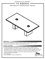 Предварительный просмотр 1 страницы Middle Atlantic Products T5 SERIES Instruction Sheet