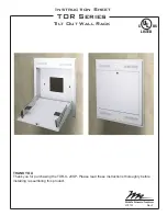 Preview for 1 page of Middle Atlantic Products TOR-2-20SP Instruction Sheet