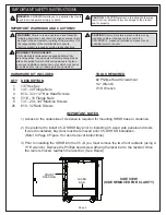 Preview for 2 page of Middle Atlantic C5-D SRSR Series Instruction Sheet