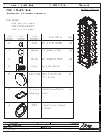 Middle Atlantic Space MK Series Assembly Instructions preview