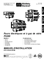 Предварительный просмотр 25 страницы Middleby Marshall PS300 Series Owner'S Operating And Installation Manual