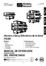 Предварительный просмотр 49 страницы Middleby Marshall PS300 Series Owner'S Operating And Installation Manual